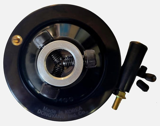 The Ultimate Handwheel | 0.75" or less shaft - Out Dia 4" | 2-Type Set Screw and Revolving Knob Handle Included Can be Used Immediately Without Any Pre-processing Before Use. [Made in Korea]