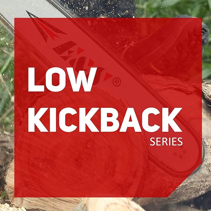 E & S 3 Pack 16 Inch Chainsaw Chain 3/8" LP Pitch .043" Gauge 56 Drive Links Semi-Chisel Chain Saw Chains for Husqvarna, Poulan, Craftsman, Greenworks and More Chainsaw Brands