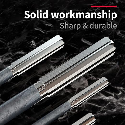 H7 Straight Shank Chucking Machine Reamer Milling Cutter Tool,Reamers for Straight Shank Machines,Cutting Dia Straight Flute Reamer Machine Cutter Tungsten Carbide Lathe (19/32)