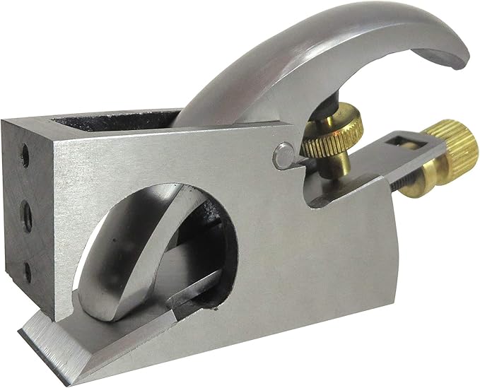 Taytools 469225 3-in-1 Shoulder Plane, Bullnose and Chisel Plane, Ductile Cast Iron, Precision Machined, 1 Inch Wide Blade