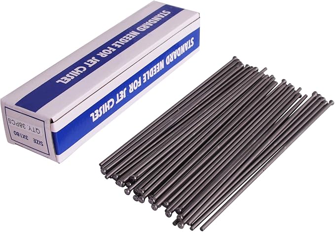 SWANSOFT Descaling Needles for Needle Scaler, 38 Pcs Replacement Needles Set, 7' Length