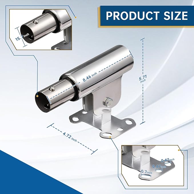 Bull Float Bracket竊? hole Adjustable concrete tools bracket for Fresno Trowel and Bull Float