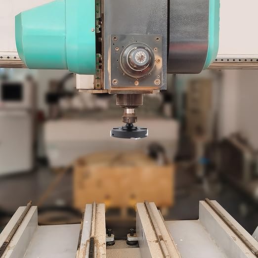 CNC Spoilboard Surfacing Router Bit,1/2 Inch Shank 3 Inch Cutting Diameter, 2+2 Carbide Inserts Slab Flattening Router Bit Planer Bit for Wood Spoil Board Planing
