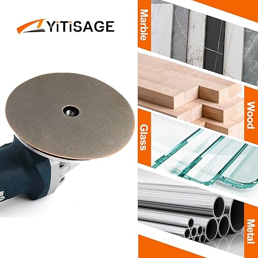 7 Inch Electroplated Diamond Grinding/Polishing Pads Sanding Granite Concrete Glass Metal Stone Grinding Disc(grit 200-1pc)