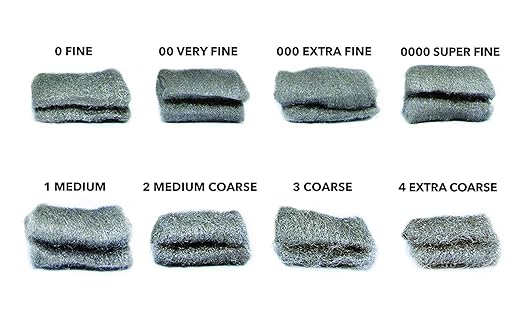 Red Devil 0314 Steel Wool, 1 Medium (Pack of 16),Gray