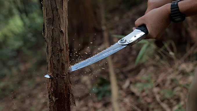 Silky Ultra Accel Professional 240mm Curved Folding Saw Large Teeth (446-24)