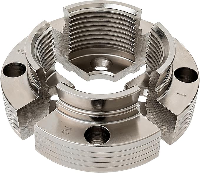 50mm Spigot Jaws with depth 30mm for Woodturning Lathe Chucks, heavy section jaws with a powerful grip for spigot (tenon) turning, Compatible with Super NOVA 2, G3.