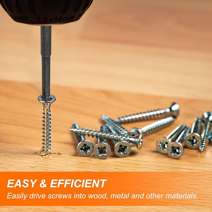 HARFINGTON 5pcs #2 Impact Phillips Screwdriver Bit PH2 1/4" Hex Shank 2" (50mm) Length 0.12" Rod Magnetic Cross Head Drill Bits S2 Steel Industrial Screw Drivers for Impact Power Tools