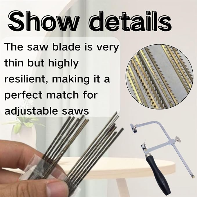 Hand Saw, Wood Working Tools and Accessories with 144 Blades, Suitable for PVC Pipes, Metal Pipes