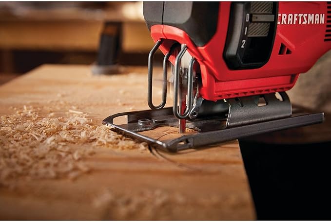 CRAFTSMAN V20 Cordless Jig Saw Kit, 3 Orbital Settings, Up to 2,500 SPM, Battery and Charger Included (CMCS600D1)