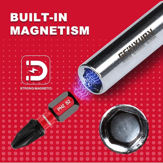 10Pc 3Inches Screwdriver Bit Holders, Cr-V Extension Socket Drill Bit Magnetic Holder Hex Shank Quick-Change Drill Bit Guide