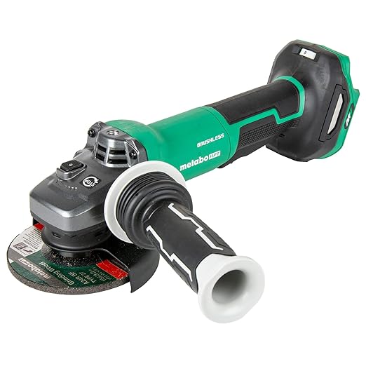 Metabo HPT 36V MultiVolt??Cordless 4-1/2-5-Inch Angle Grinder, Variable Speed, Paddle Switch, Tool Only - No Battery, G3613DVFQ6