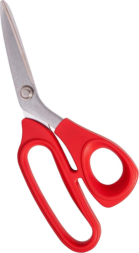 VAMPLIERS 8" Fiber Optic Kevlar Scissors Industrial Grade Carbon Steel Shears - Cuts Kevlar, Dyneema, Spectra, Vectran, Dacron, Nomex, Technora, Innegra, Carbon Fiber, Fiberglass