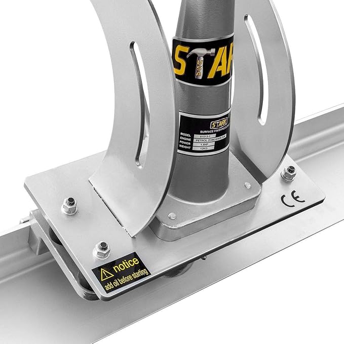 Stark 1.5HP Gas Concrete Power Screed Cement Finishing Vibrating Motor Concrete Surface Smoother Finisher Screed (Machine Only)