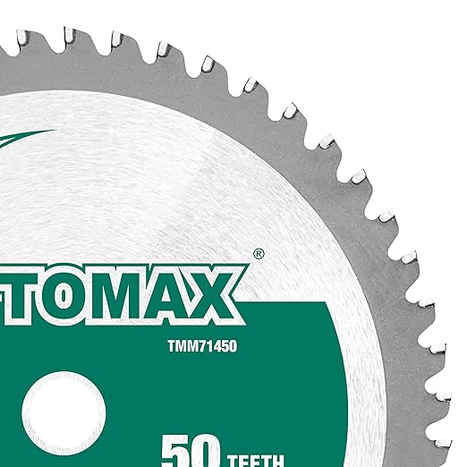 TOMAX 7-1/4-Inch 50 Tooth Industrial Level Steel and Ferrous Metal Saw Blade with 5/8-Inch Arbor
