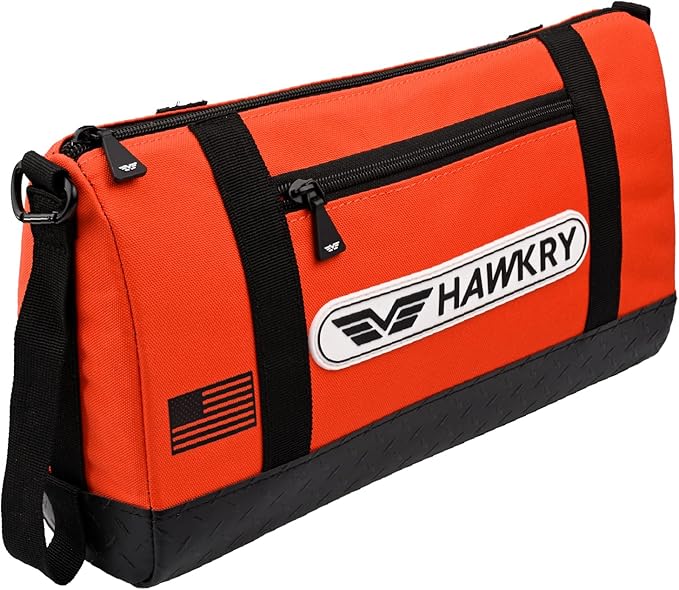 HAWKRY Oxford Waterproof Tool Bag – Small Tool Bag and Tool Pouch, Fishing Bag, Travel Pouch, Compact, Durable Small Travel Bag, Multipurpose Tool Bags for Men for Work, Fishing and Travel