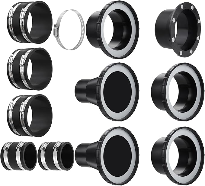 4" Magnetic Dust Collection Fittings for Dust Collectors Woodwork Shop Vacuum Hose,One-to-Multi Magnetic Dust Collector System w/1PK Mag Port Connector+5Set 4??2.5??Couplers,Quick Hose to Drum Jointer