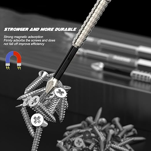 High Magnetic Screw Drill Bit, Strong Magnetic Durability Screwdriver Drill Bit Set, Anti-Slip Drill Bit Set, 25 50 65 70 90 150mm