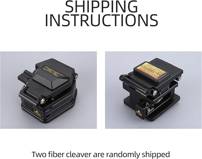 Fiber Cleaver FTTH Fiber Optic Tools High Precision 6C Cable Cutting Fiber Optic Knife Tools Fiber Cleavers 12 Surface Blade
