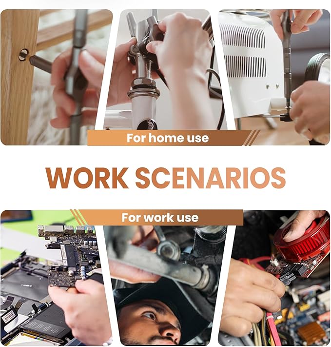 24 in 1 Magnetic Screwdriver Set, Ratchet Screwdriver Set, Multi Bit Magnetic Drive Sets with Detachable Ratchet Handle, Precision Screwdriver Sets for Furniture, Computer, Bicycle Repair (1 Set)