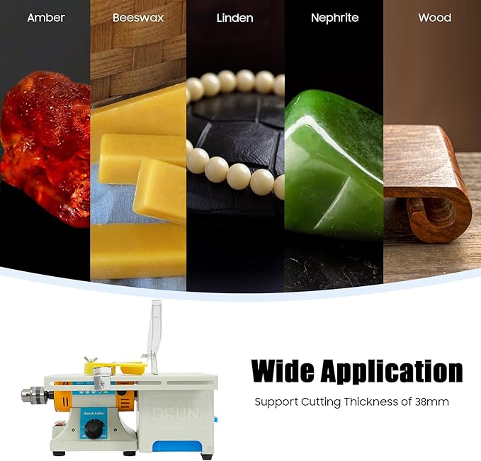 Mini Woodworking Table Saws, 750W Portable Electric Tablesaw Multifunction Lapidary Saw Jewelry Polishing Grinding Machine Table Rock Saw Woodworking Table Saws for Crafts Grinding Jewelry Rock