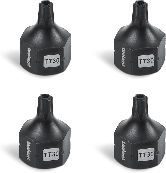 toolant 3/8" drive TT30 impact torx bit socket set 4PCS, Torx Drive, S2 Steel Air Drive Torx Socket set,Impact Grade竊똀nti-Roll Design