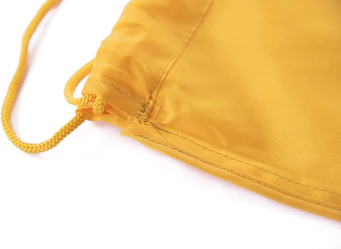 Mato & Hash Custom Bags With Your Logo | 100PK Promotional Drawstring Backpack - 100PK Athletic Gold CE2500