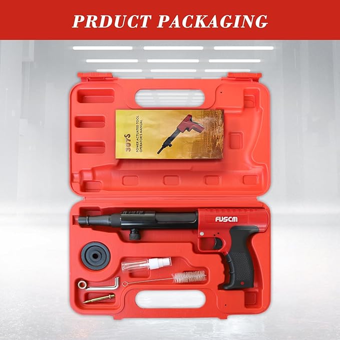 Low Velocity Powder Actuated Tool.22 cal Single Shot(Upgraded) for wood/steel to steel/concrete/masory joint fastening,FV-307S.2X