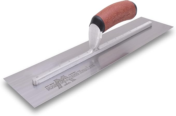 MARSHALLTOWN High Carbon Steel Finishing Trowel, 3 x 12 Inch Concrete, Masonry and Drywall Finishing Tool, Made in the USA, MXS4DC
