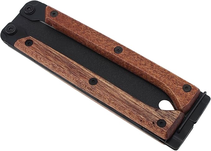 Hand Saw 5.62 Inch Mini Double Edges Pull Folding Saw Portable Hand Wood Saw for Hard/Soft Wood/Camping Saw with SK5 Blade, Safety Latch, Gifts for Men