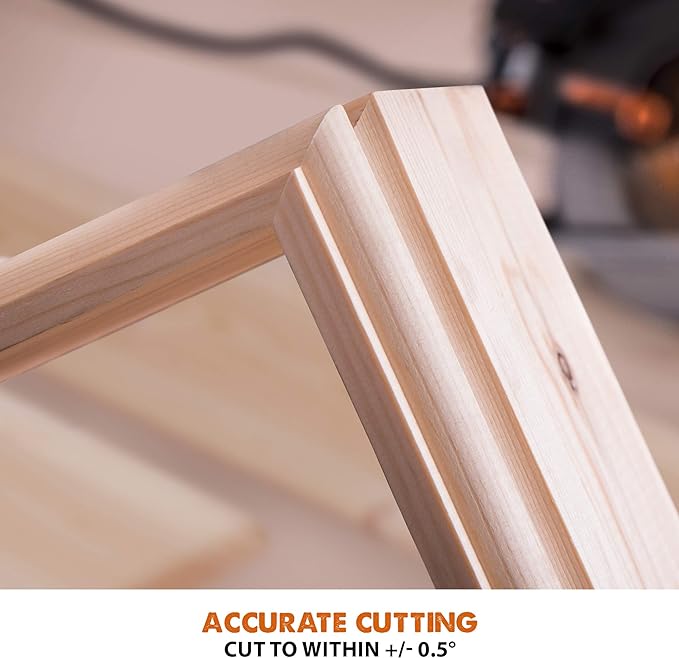Evolution Power Tools R185CCS 7-1/4" TCT Multi-Material Cutting Circular Saw, 7-1/4", Orange
