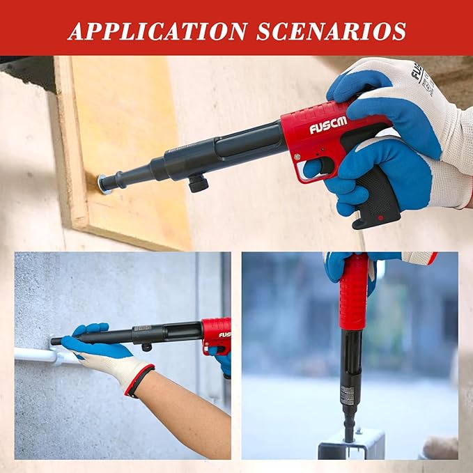 Low Velocity Powder Actuated Tool.22 cal Single Shot(Upgraded) for wood/steel to steel/concrete/masory joint fastening,FV-307S.2X