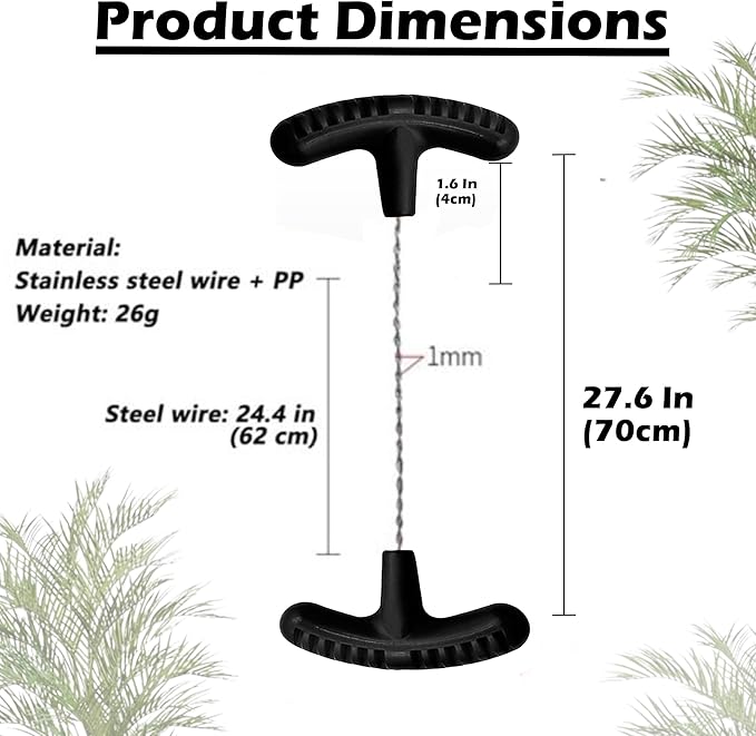 36 Inch Pocket Chainsaw Survival Kit ??Hand Chain Cutting Tool with Wire Cutter, Sharpening File & Storage Box for Camping, Hiking & Outdoor Tree Work