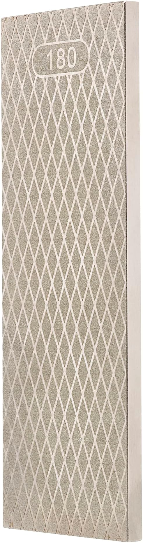 Trend 8-Inch Diamond Sharpening & Flattening Stone, Double Sided (180/600 Grit) Bench Stone with Pouch, Cleaning Block & Non-Slip Mat, DWS/CP8/FX