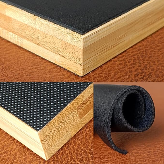 Leather Strop 7.8" with Knife Sharpening Stone 7",10000 Grit Whetstone, Final Fine Polishing stone, Natural Honing Oilstone for Knives Tools, Knife Sharpener (white stone with leather strop)