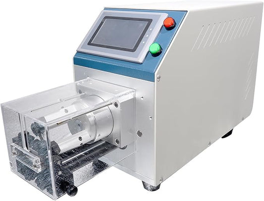Coaxial Cable Wire Stripper Machine, Automatic Electric Wire Stripper Machine, RF Antenna Stripper, LCD Touch Screen