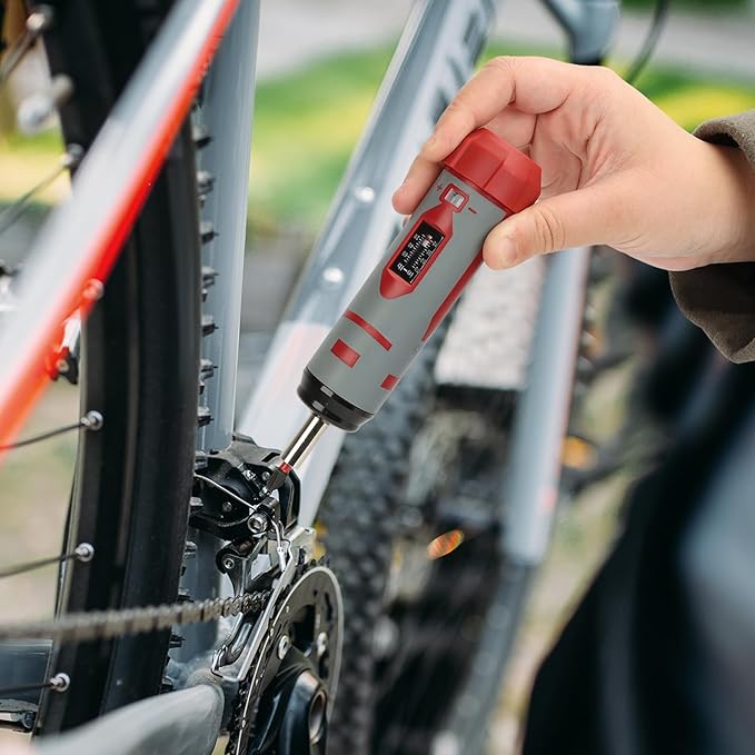 Torque Screwdriver Set 7.91 N쨌m (10-70 in-lbs) 1/4" Drive with 40 S2 Bits, Extended Bits Holder, Sleeve and Storage Bag, Perfect for Bike Repair, Scope Mounting, and Professional Maintenance