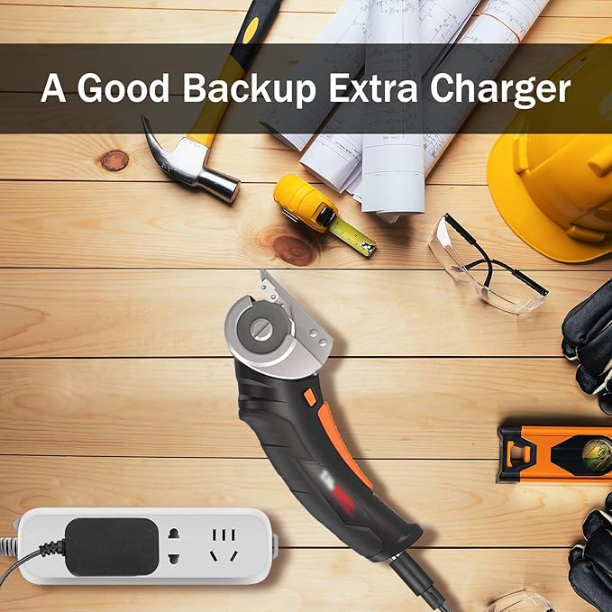 6V AC Power Adapter Charger Cord Only Compatible with Worx WX082L 4V ZipSnip Cordless Electric Scissors-5.28Ft/1.6Mtr UL Listed Charging Cable with Power Adapter