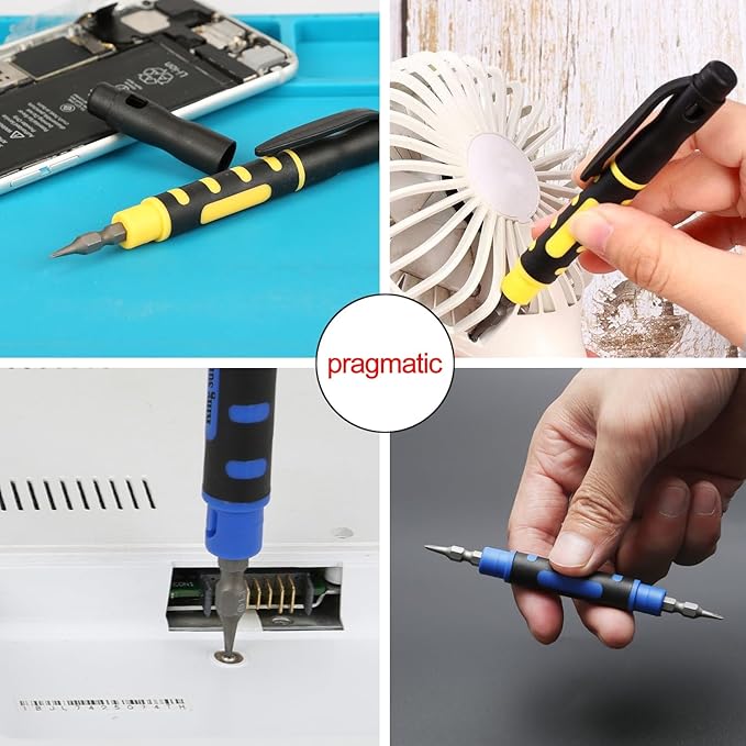 4 Pieces mini screwdriver set Portable Multi-Purpose Screwdriver tiny screwdriver Home Repair