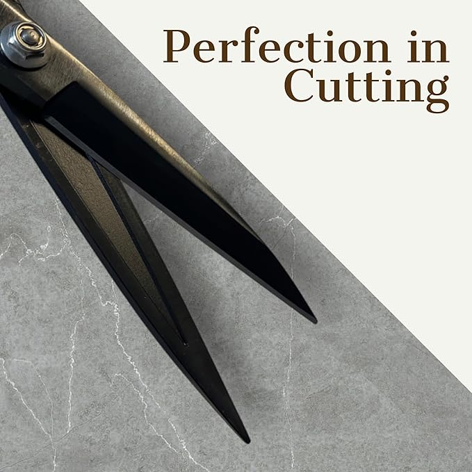 Professional Fabric Scissors 9'' & Small Scissors |2 Pcs Heavy Duty Sewing Scissor with High Carbon Steel Blade for Tailoring Crafts Industrial Strength Use