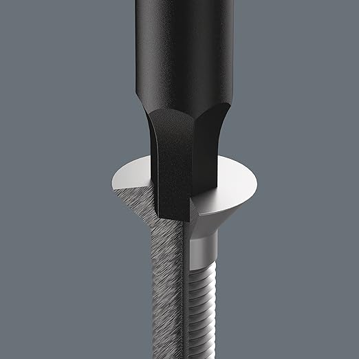 Wera 05118074001 Kraftform Micro 2054 Hexagon Electronics Precision Screwdriver, 0.05mm Head, 40mm Blade Length