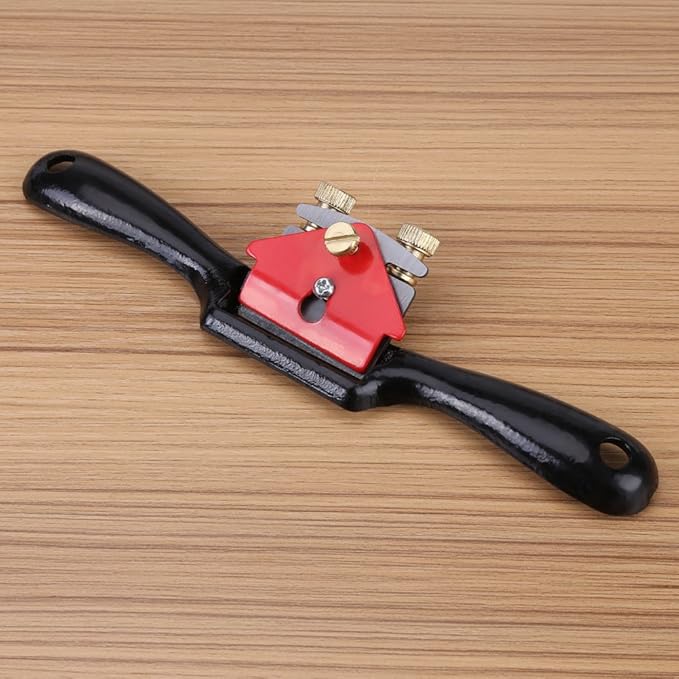 Hand Planer 9 Inch Adjustment Woodworking Cutting Plane Spokeshave Hand Trimming Tool With Screw