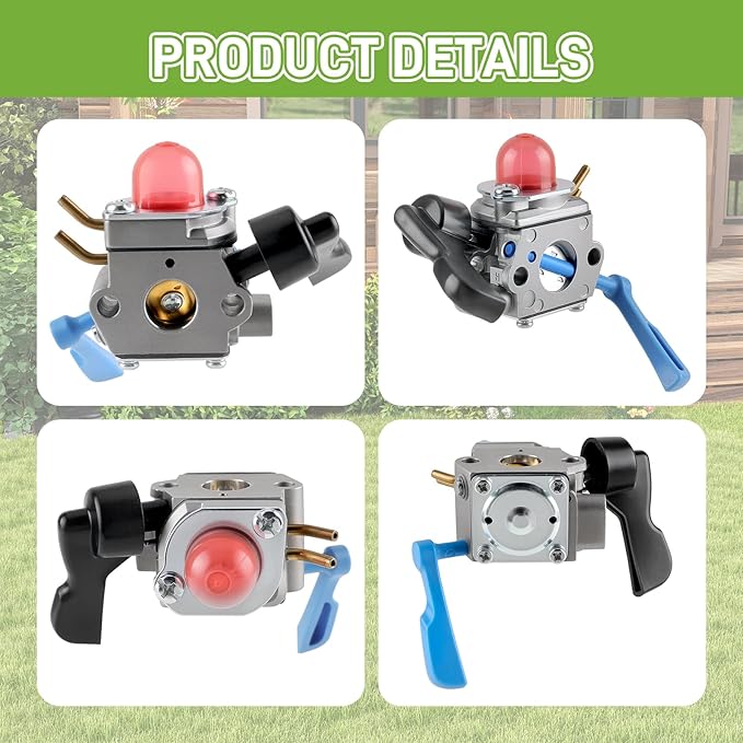 545180864 Carburetor Fits for Zama C1U-W51B C1U-W46 C1U-W51B for Husqvarna FB25 Handheld Blower with Air Filter Spark Plug