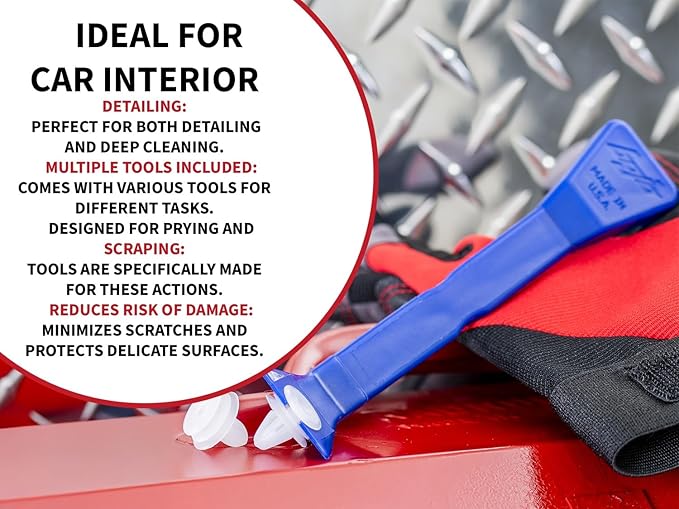 Bojo Tools - 7-Piece Automotive Interior Prying Tools Kit F1