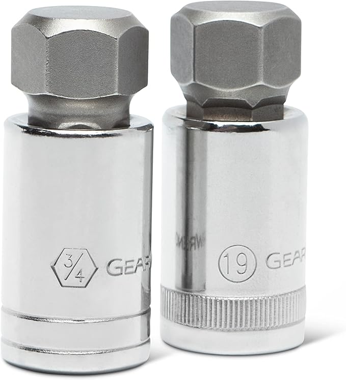 GEARWRENCH 44 Piece 1/4", 3/8", 1/2" Drive SAE/Metric Hex Bit Socket Master Set - 89086 (Pack of 3)
