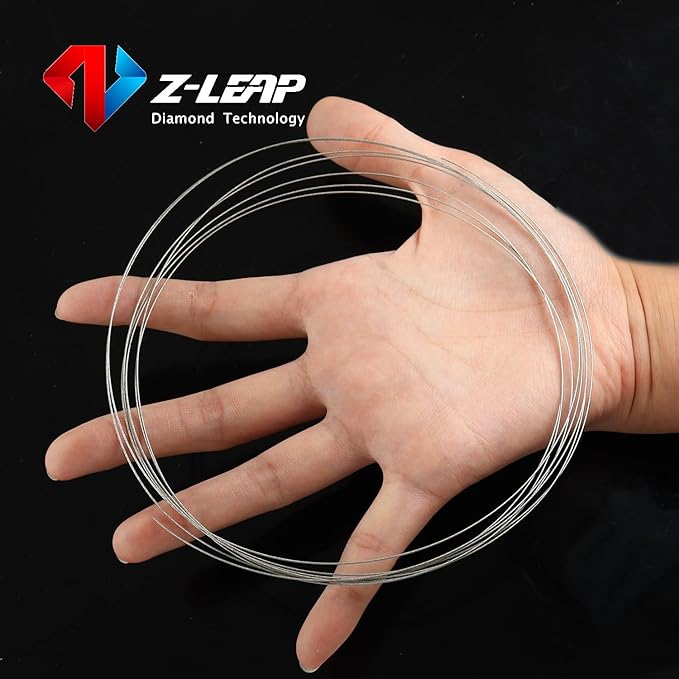 Diamond Wire Saw 0.5mm - High-Strength Cutting Tool for Wood/Metal/Ceramic, Multi-Scenario DIY Projects