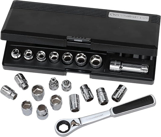 GEARWRENCH 21 Pc. 3/8" Drive 6 Pt. Pass-Thru??Tool Set, SAE/Metric - 8921
