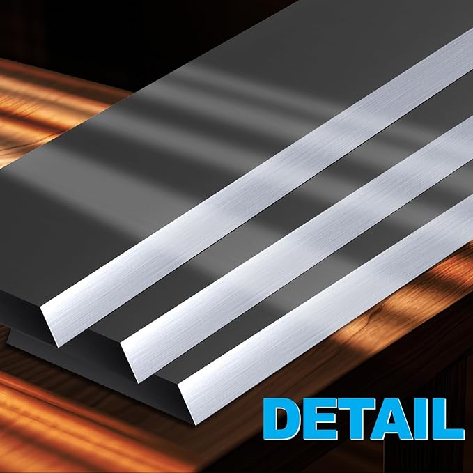 6-1/8 Inch Jointer Planer Knives Blades for Delta 37-190 37-195 Ridgid JP0610 Craftsman 21705 922995 Jet JJ-6CS Powermatic Jointer Planer 3pcs