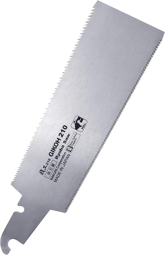 KAKURI Japanese Pull Saw Replacement Blade 8.2" - Tool-Free Blade Replacement - Made in Japan (1 pc)