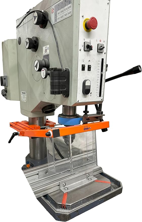 ATS Safety, Drill Press Guard, Part # DPG-ES2 LARGE fits Machines with Column Diameters of 4.0 ??6.5 inches, Safety Accessories Made in USA